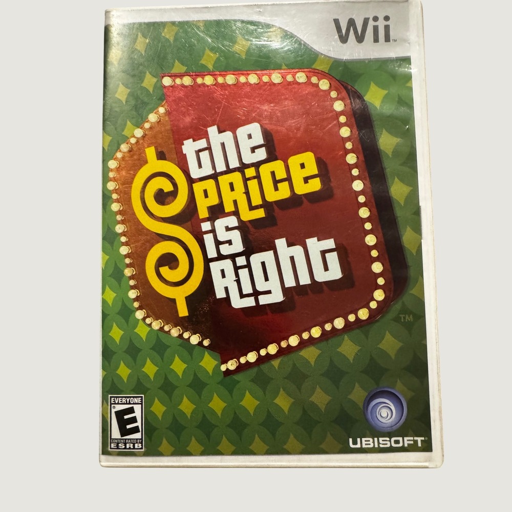 The Price is Right Nintendo Wii Game Ubisoft CIB Complete with Manual
